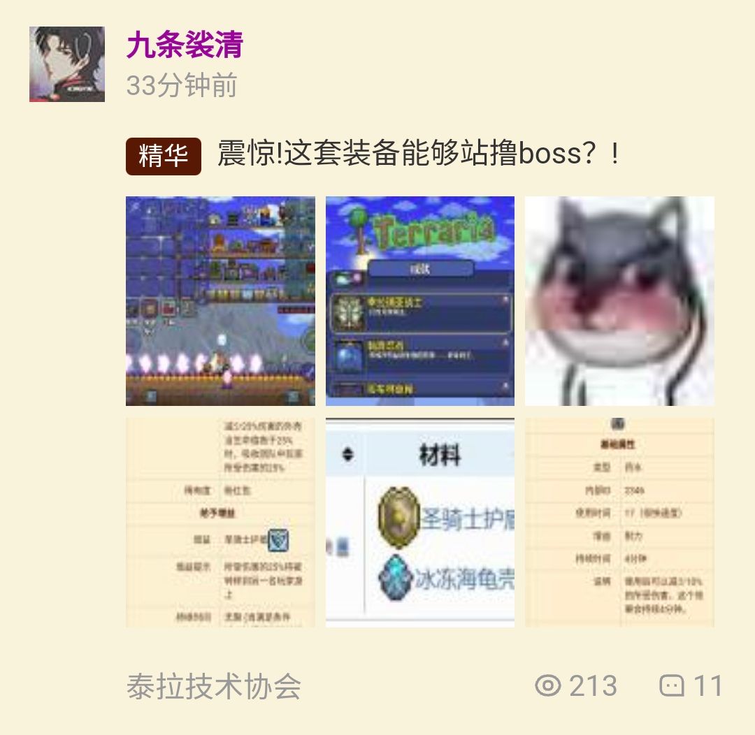 震惊!这套装备能够站撸boss?! 震惊!这套装备能够站撸boss?!