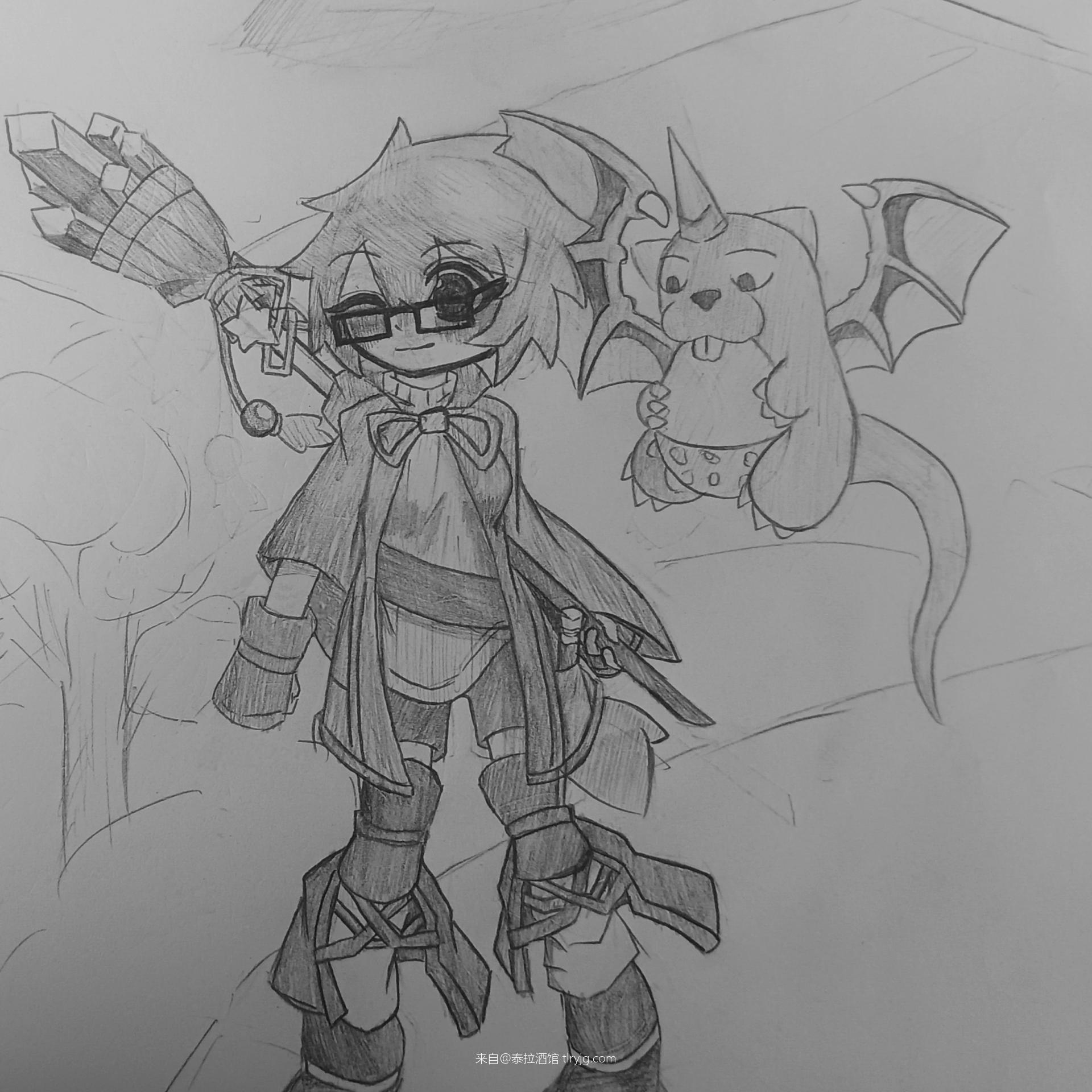 拿最近新画的画水一贴～